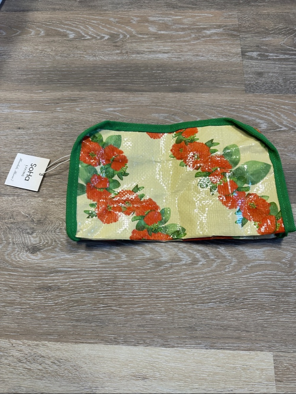 Soha Living Ohia Lehua Yellow Train Case